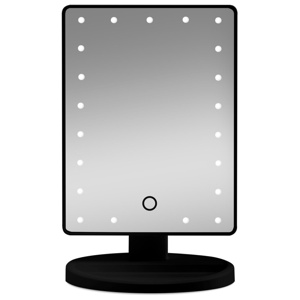 Gillian Jones Makeup Mirror With Led Light And Touch Function Black produktbilde