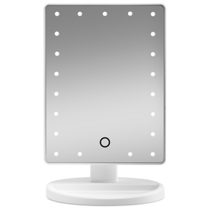 Gillian Jones Makeup Mirror With Led Light And Touch Function White produktbilde