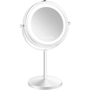 Gillian Jones Table Mirror With Led Light & X10 Magnification White Produktbild