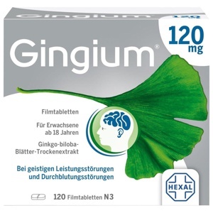 GINGIUM 120 mg Filmtabletten Produktbild