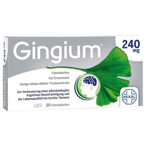 GINGIUM 240 mg Filmtabletten Produktbild