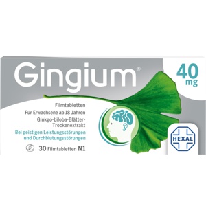GINGIUM 40 mg Filmtabletten Produktbild