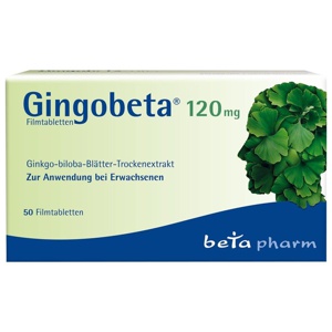 GINGOBETA 120 mg Filmtabletten Produktbild