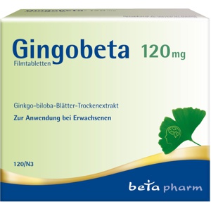 GINGOBETA 120 mg Filmtabletten Produktbild