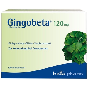 GINGOBETA 120 mg Filmtabletten Produktbild