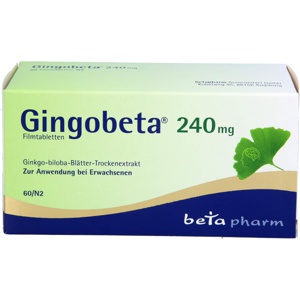 GINGOBETA 240 mg Filmtabletten Produktbild