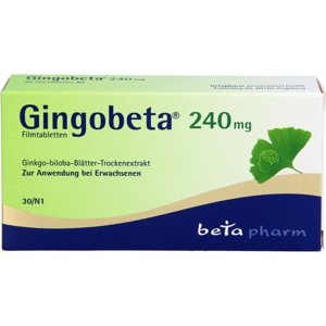 GINGOBETA 240 mg Filmtabletten Produktbild