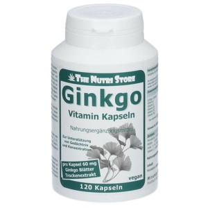 GINKGO 60 mg Extrakt Kapseln Produktbild