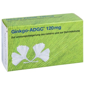 GINKGO ADGC 120 mg Filmtabletten Produktbild
