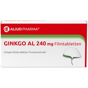 GINKGO AL 240 mg Filmtabletten Produktbild