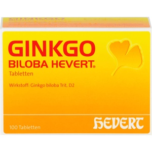GINKGO BILOBA HEVERT Tabletten Produktbild