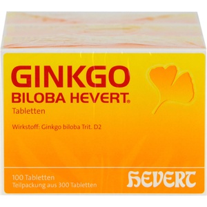 GINKGO BILOBA HEVERT Tabletten Produktbild