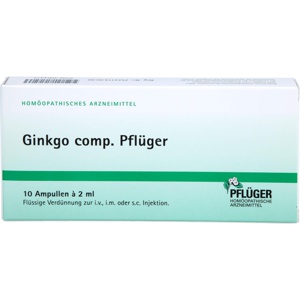 GINKGO COMP.Pflüger Ampullen Produktbild