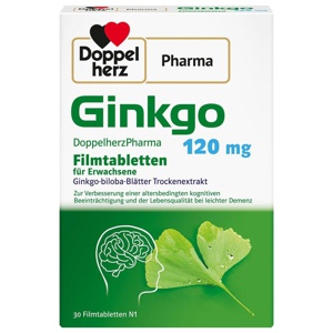 GINKGO DOPPELHERZPHARMA 120 mg Filmtabletten Produktbild