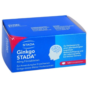GINKGO STADA 40 mg Filmtabletten Produktbild