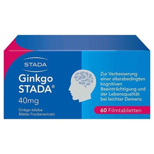 GINKGO STADA 40 mg Filmtabletten Produktbild