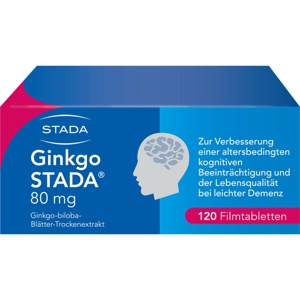 GINKGO STADA 80 mg Filmtabletten Produktbild