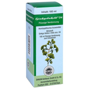 GINKGOBAKEHL D 4 Tropfen Produktbild