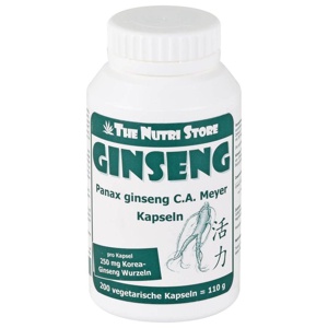 GINSENG 250 mg Kapseln Produktbild