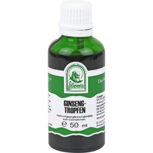 Ginseng Tropfen, 50 ml Tropfen Produktbild