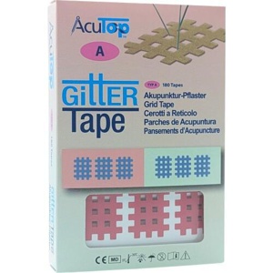 GITTER Tape AcuTop Akupunkturpflaster 2x3 cm pink Produktbild