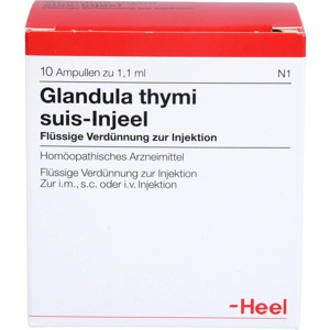 GLANDULA THYMI suis Injeel Ampullen Produktbild