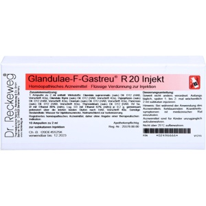 Glandulae F Gastreu R 20 Injekt Ampullen, 10X2 ml Ampullen Produktbild
