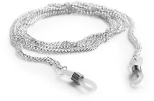 Glasögonlänk silver, metall, 1 st produkt bild