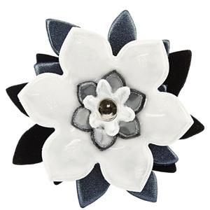Glimmis Reflex Brosch Vit/Svart produkt bild