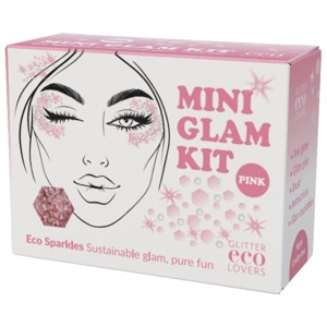 Glitter Eco Lovers Pink Mini Glam Kit produkt bild