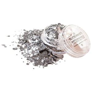 Glitternisti Cosmetic Glitter Chunky Silver Mix produktbilde