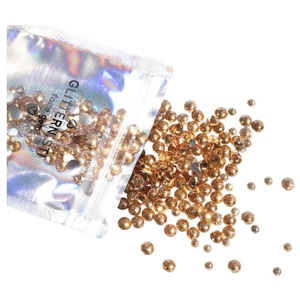 Glitternisti Mini Face Gems Gold produktbilde