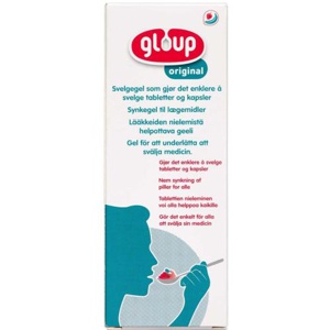 Gloup synkegel m/frugtsmag på tube 75 ml produktbillede