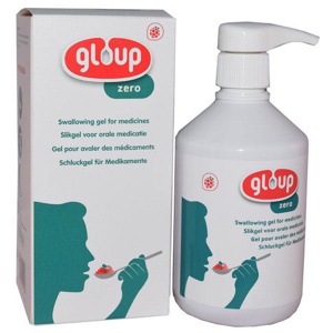 Gloup Zero Medikamenteneinnahme Gel Himbeere 500 ml Gel Produktbild