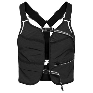 Glow Running Vest Svart produkt bild