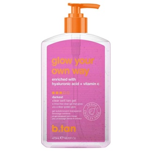 Glow Your Own Way Clear Self Tan Gel 473 ml produkt bild