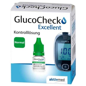GLUCO CHECK Excellent Kontrolllösung normal 4 ml Lösung Produktbild