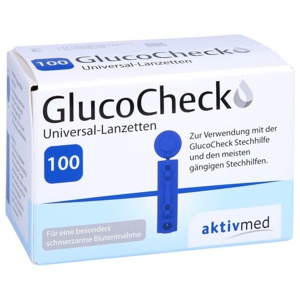 GLUCO CHECK Lanzetten Universal 100 St Lanzetten Produktbild