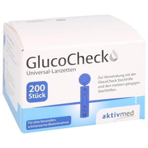 GLUCO CHECK Lanzetten Universal 200 St Lanzetten Produktbild