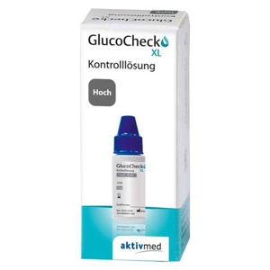 GLUCO CHECK XL Kontrolllösung hoch 4 ml Flüssigkeit Produktbild