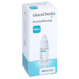 GLUCO CHECK XL Kontrolllösung mittel 4 ml Flüssigkeit Produktbild