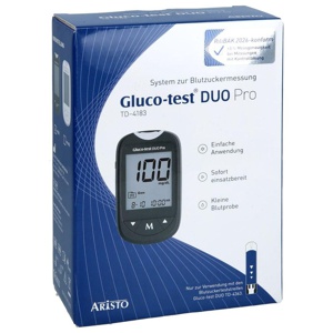 Gluco Test Duo Pro Set Blutzuckermessgerät mg / dl, 1 St n.v. Produktbild