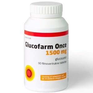 Glucofarm Once 1500 mg 90 stk produktbillede