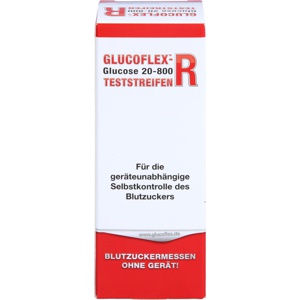 GLUCOFLEX-R-Glucose-Teststreifen Produktbild