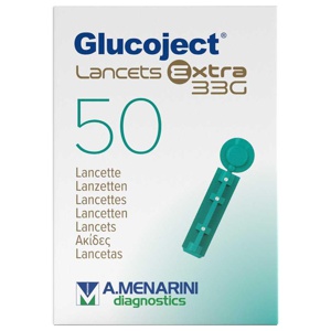 GLUCOJECT Lancets EXTRA 33 G Produktbild