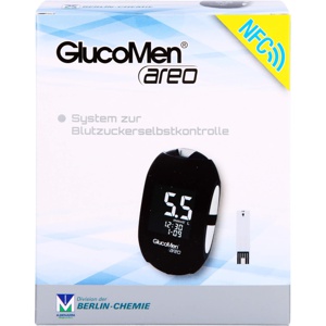 GLUCOMEN areo Blutzuckermessgerät Set mmol/l Produktbild