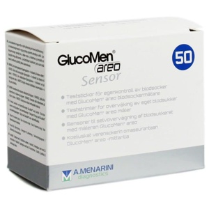 GlucoMen Areo Sensor, teststickor 2 x 25 st produkt bild
