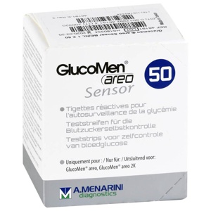 GLUCOMEN areo Sensor Teststreifen Produktbild