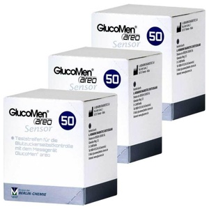 Glucomen areo Sensor Teststreifen, 3x50 St Teststreifen Produktbild