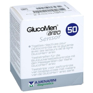 GLUCOMEN areo Sensor Teststreifen Produktbild
